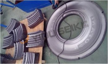 轮胎磨具喷砂